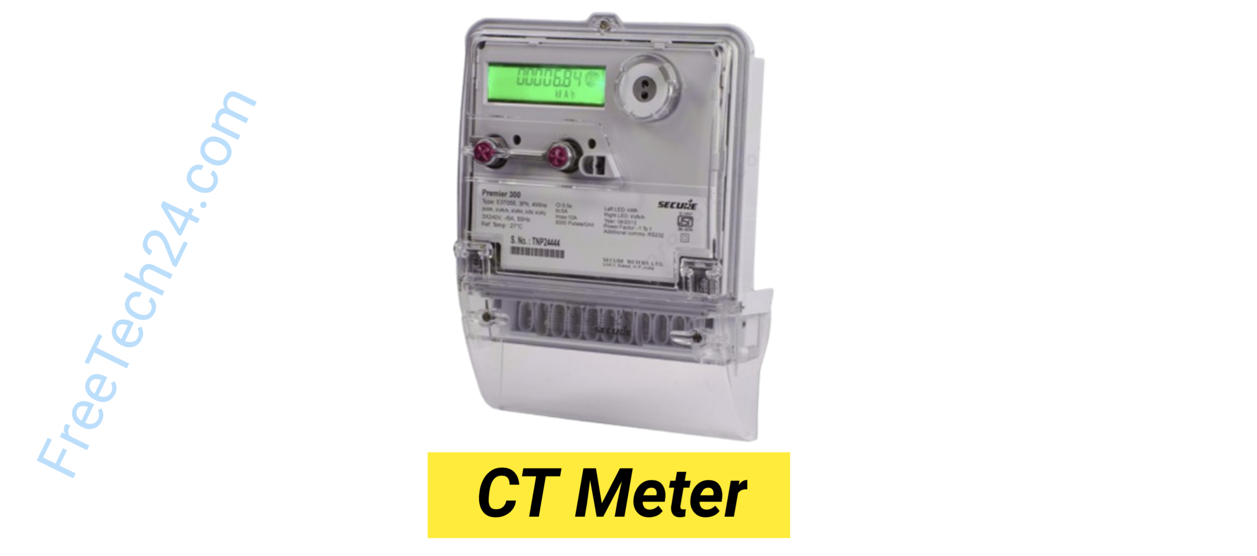 CT Meter : বেশি কারেন্টের বিদ্যুৎ ব্যবহার পরিমাপ করতে ব্যবহৃত হয়। [Used to measure electricity consumption in high-current systems.]