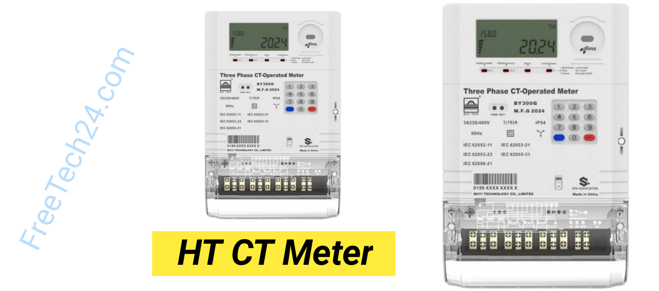 HT CT Meter : উচ্চ ভোল্টেজ লাইনের বিদ্যুৎ ব্যবহার পরিমাপ করতে ব্যবহৃত হয়। [Used to measure electricity consumption in high-voltage systems.]