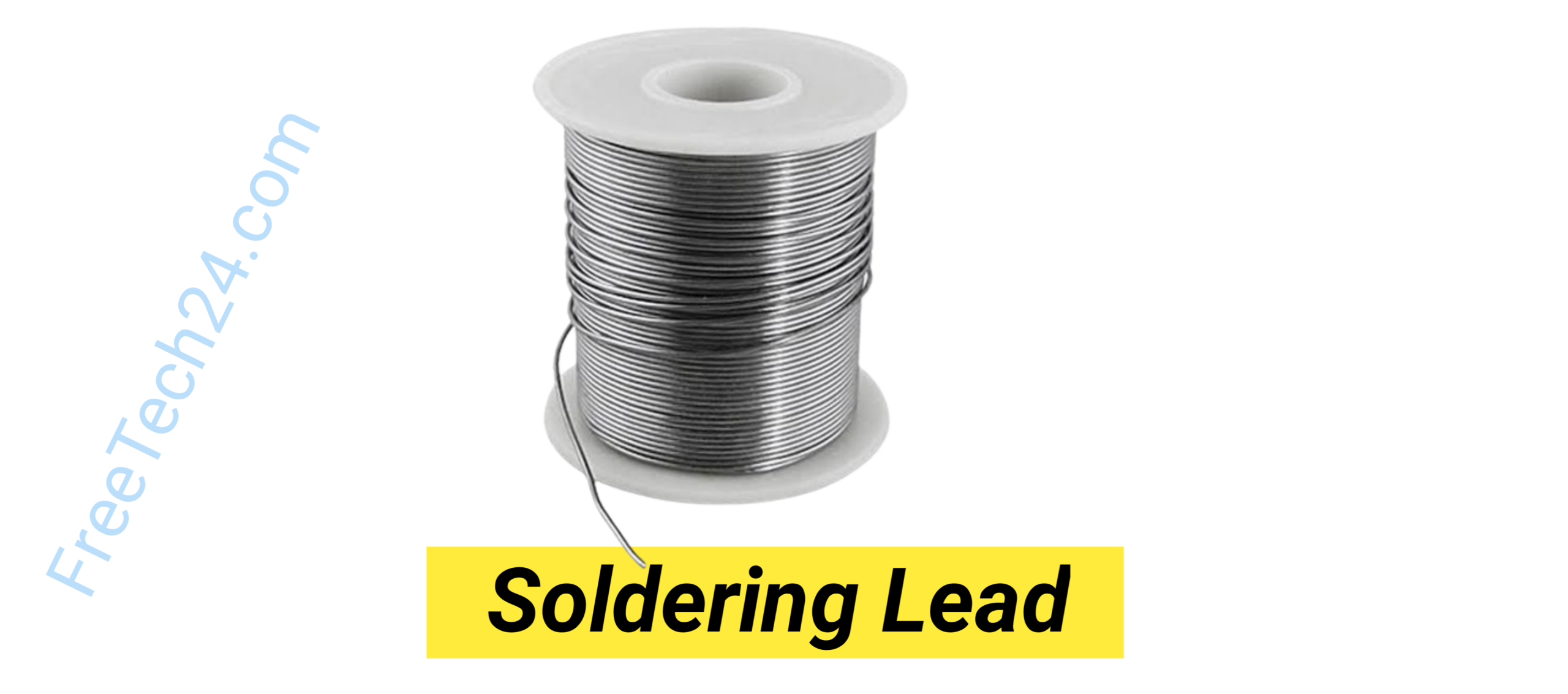 Soldering Lead : তার বা ইলেকট্রনিক সংযোগ স্থায়ীভাবে জোড়া লাগাতে ব্যবহৃত হয়। [Used to make permanent electrical connections between wires and electronic components.] 