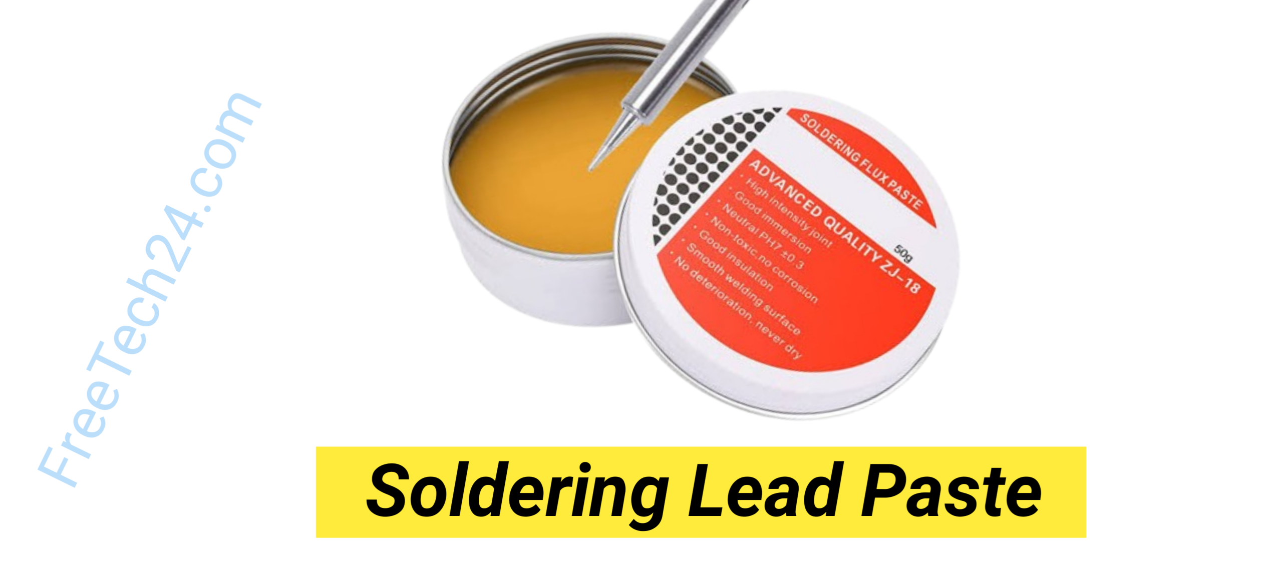 Soldering Paste : সোল্ডার ভালোভাবে বসাতে ও সংযোগ পরিষ্কার রাখতে সাহায্য করে। [Used to improve solder flow and keep electrical connections clean.]