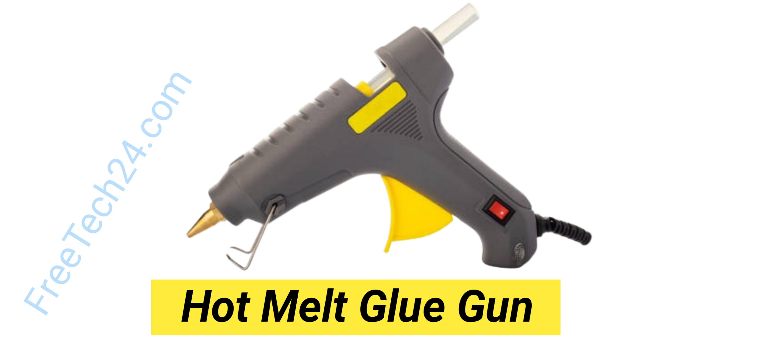 Hot Melt Glue Gun : গরম আঠা দিয়ে বিভিন্ন জিনিস আটকাতে ব্যবহৃত হয়। [Used to bond different materials with hot melted glue.]